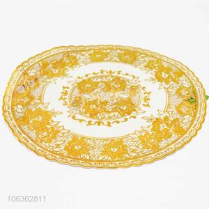 Bulk price European style exquisite pvc placemat table mat