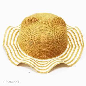 Top selling girls summer sun hat beach straw hat