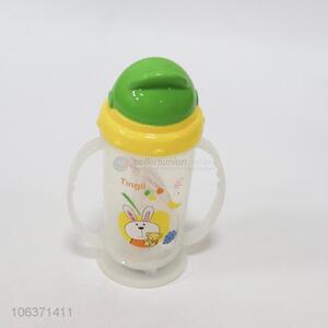 New Products Child Plastic sports water bottle with Double Handle