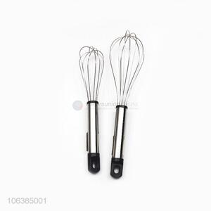 Good quality kitchen utensils stainless steel egg breaker egg whisk