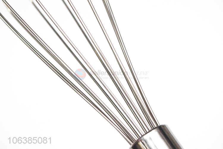 Utility kitchen tools stainless steel egg breaker egg whisk