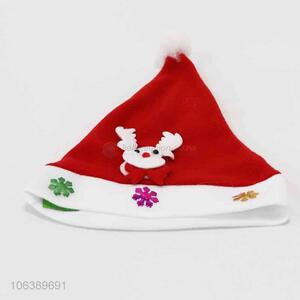 Promotional Christmas decoration reindeer Santa hat