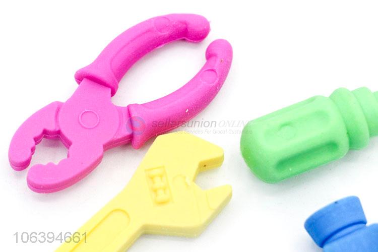 Low price novel stationery cute creative TPR material eraser