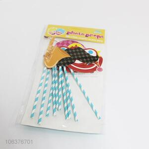 Creative Design 10 Pieces Funny Party Photo Props