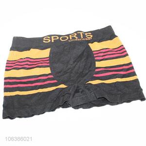 Good quality comfortable polyester material men underpants