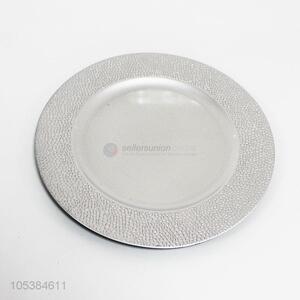 Lowest Price Silver Plastic Plate