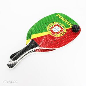 Cheap and good quality beach ball racket with one ball
