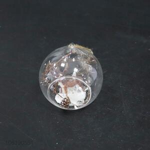Hot Selling Christmas Glass Pendant for Decorations