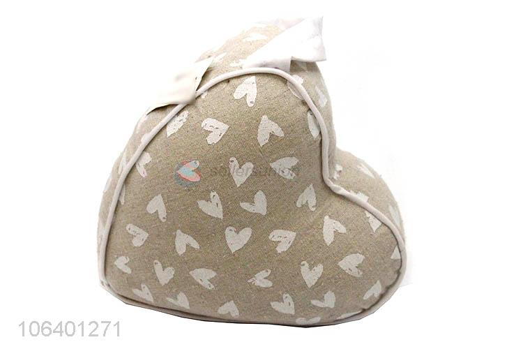 Fashion Heart Shape Sandbag Door Stopper