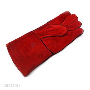 Unique Design Arc-welder's Gloves Leather Working Gloves