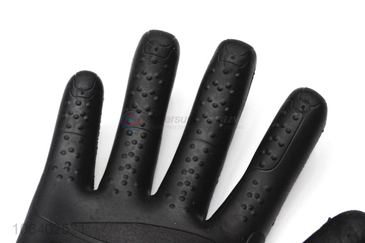 Hot Sale Nylon Safety Gloves With Rubber Dimples