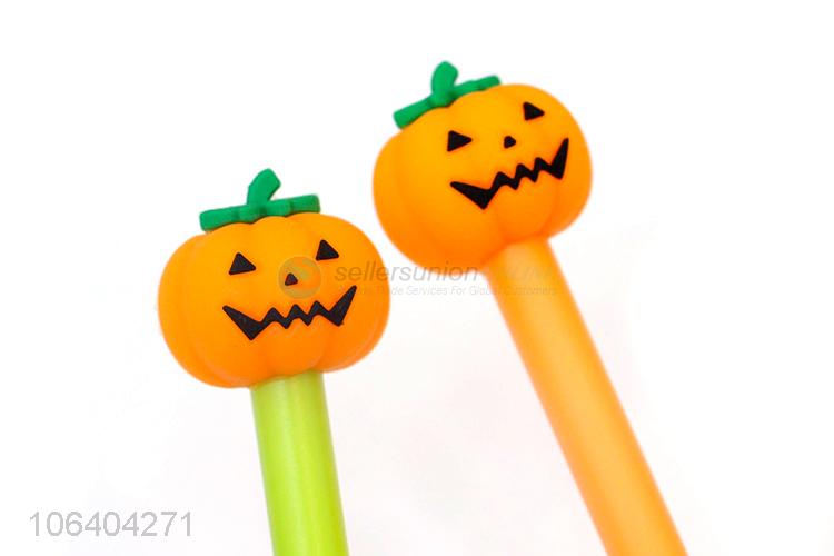 Popular Halloween Pumpkin Shape Gel Ink Pen