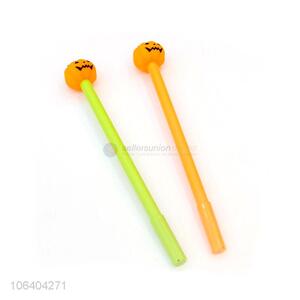 Popular Halloween Pumpkin Shape Gel Ink Pen