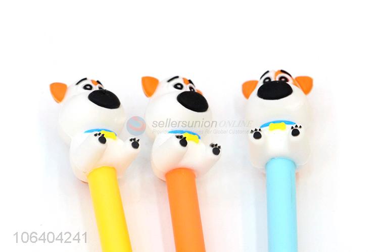 Wholesale Cartoon Pets Design Gel Ink Pen