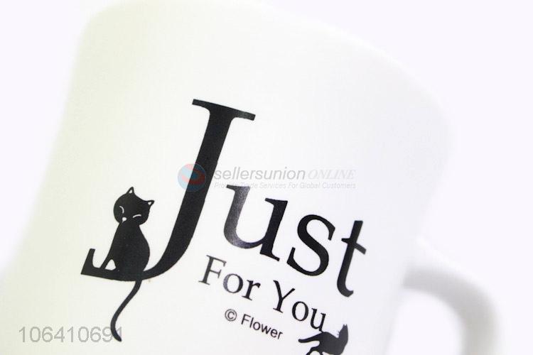 Promotional White Coffee Mug And Creative Ceramic Cup