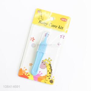 China supplier baby nose tweezers infant safety forceps
