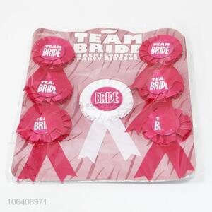 High Quality Team Bride Badge For Bachelorette Party