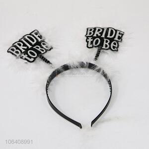 New Design Bride To Be Letter Headband