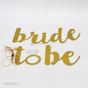 High Sales Bridal Party Letters Pull Flag 