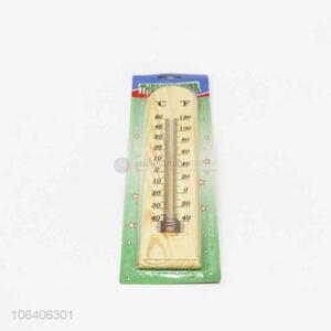 Wholesale Unique Design Wooden Indoor Thermometer