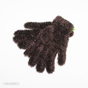 New design latest style warm knitted gloves for women