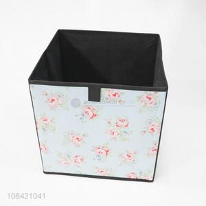 High quality Foldable Non-Woven Fabric Storage Bins Cube Box for Home Closet