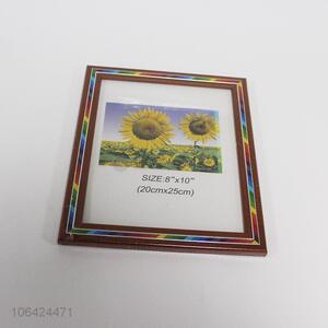 Promotional high grade plastic photo frame for home decor