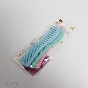 OEM factory home use colorful plastic hair combs