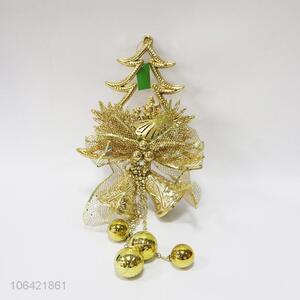 Popular Gold Christmas Bell Decoration Ornament