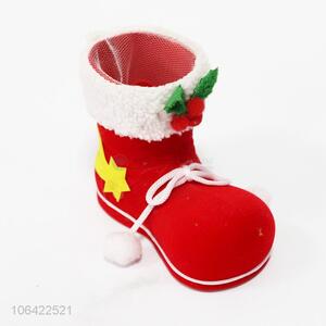 Good quality delicate Christmas boots for home decoration