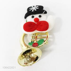 Newly designed cartoon stuffed snowman Christmas ornaments