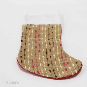 Contracted design socks shaped Christmas decoration For Christmas Gifts