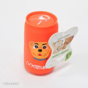 Unique design pet toy plastic dog toy beer can new toy