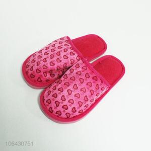 High quality household pink women winter slippers