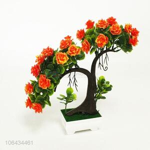 China supplier cheap decorative artificial bonsai with pot