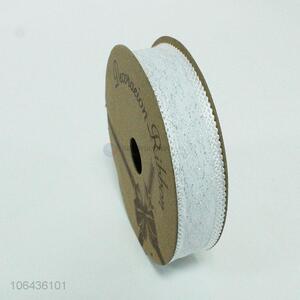 OEM factory cheap silver packaging ribbon gift ribbon