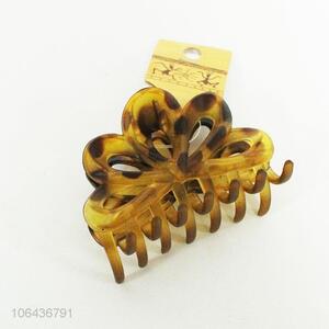 Low price wholesale ladies tortoiseshell hair claw clips