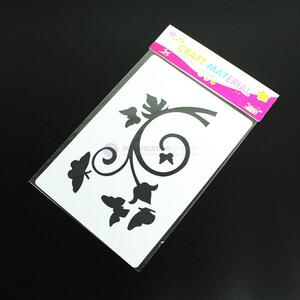 Reasonable price hollow drawing stencil plastic timbo stencil for kids
