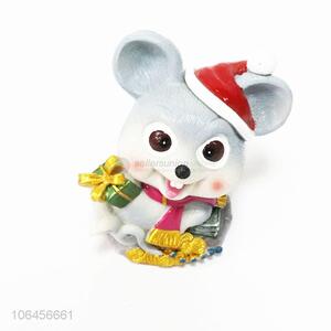 Premium quality mouse money saving box resin coin bank