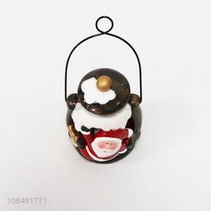 New product christmas decoration crafts ceramic lantern
