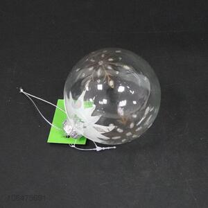 Premium quality festival decoration painted glass Christmas balls