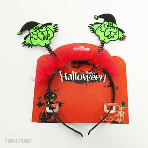 Factory price Halloween decoration witch design headband