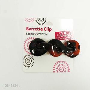 Unique design sophisticated style barrette clip for women