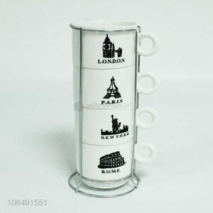 High sales exquisite European style ceramic tea cup set