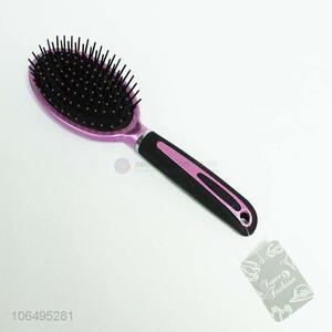 Custom Plastic Hair Comb Brush With Non-Slip Handle