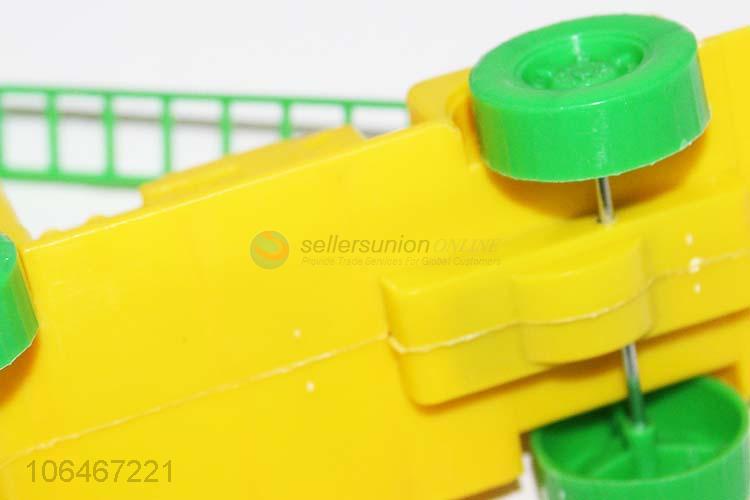 Wholesale cheap plastic educational toy vehicle for children