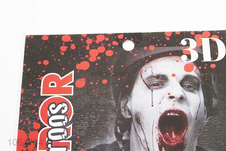 Top selling Halloween makeup horror 3D tattoo stickers