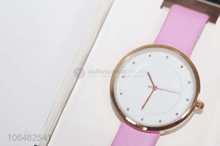 China manufacturer women stylish 38mm metal wrist watch