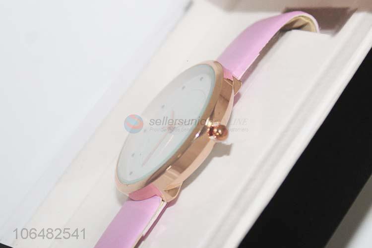 China manufacturer women stylish 38mm metal wrist watch