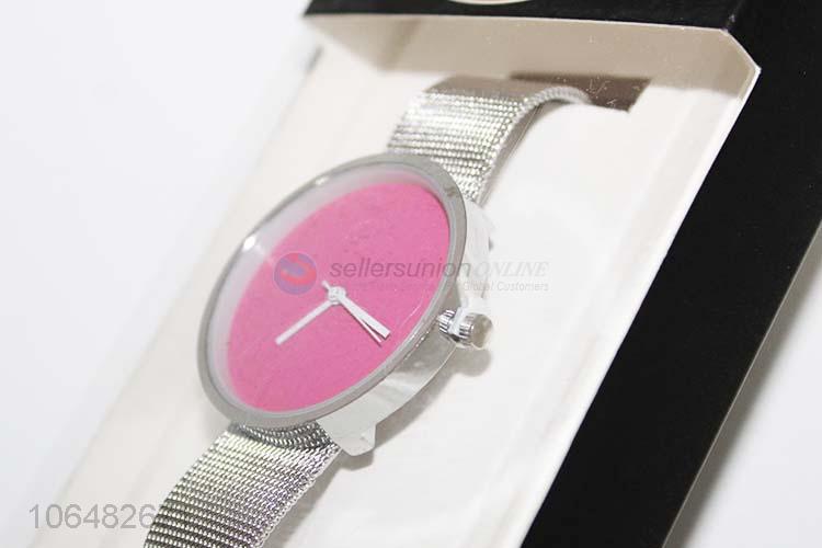 Best sale women trendy 38mm metal wrist watch